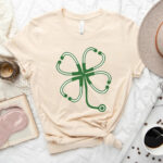 Stethoscope Clover T-Shirt - Image 5